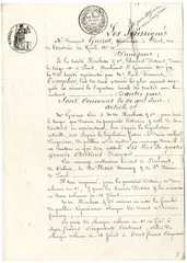 Contrat entre Guizot et Hachette