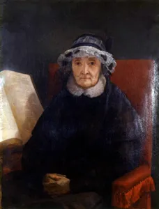 Ary SCHEFFER (1795-1858), Portrait d'Elisabeth, Sophie Bonicel-Guizot. Huile sur toile. Collection particulière. Cliché François Louchet.